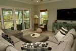 Enjoy the nature views from your comfortable living room